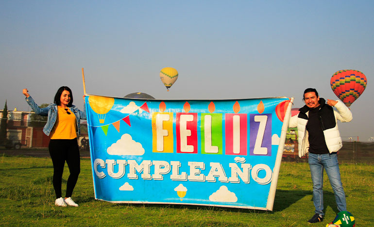 Vuelo de cumpleaños